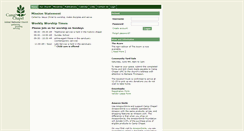 Desktop Screenshot of campchapel.org